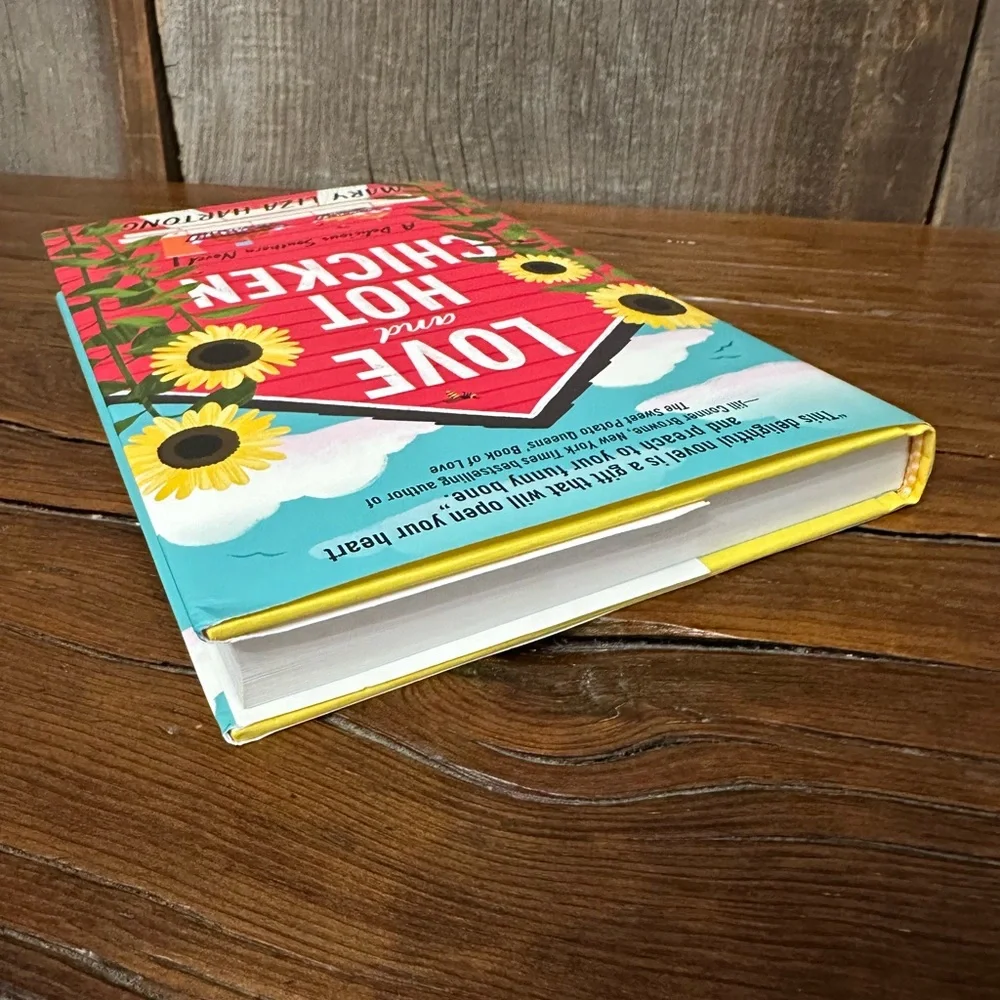 Love and Hot Chicken by Mary Liza Hartong Hardcover Book Romance